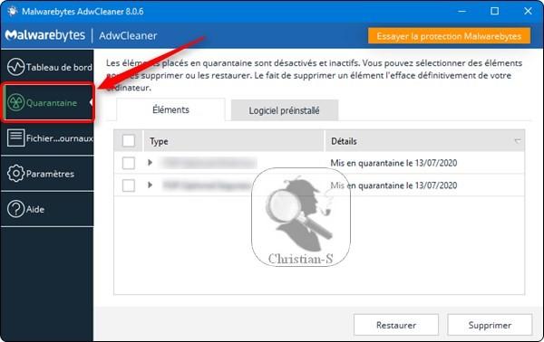 AdwCleaner 8.0.6-14-07-2020_onglet quarantaine.jpg
