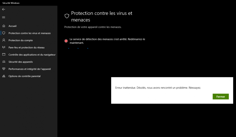 echec redémarrage antivirus.png