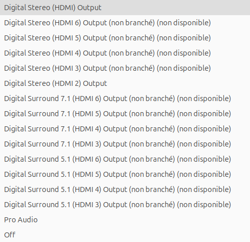 Ubuntu 24.04.1 LTS pas de son sur TV - Ubuntu - Communauté du Crabe